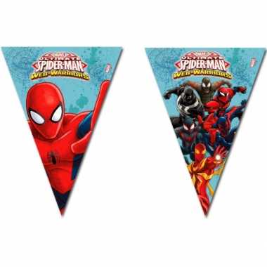 Spiderman warriors vlaggenlijnen 2 3 meter