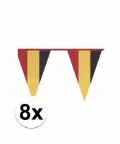8x belgische vlaggenlijn