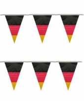 Duitsland vlaggen slinger 10 meter