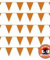 Ek wk koningsdag oranje versiering pakket met oa 30 meter xl oranje vlaggenlijnen vlaggetjes
