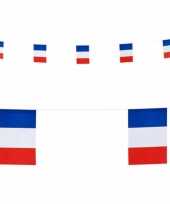 Papieren vlaggenlijn frankrijk 6 m