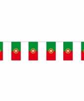 Papieren vlaggenlijn portugal